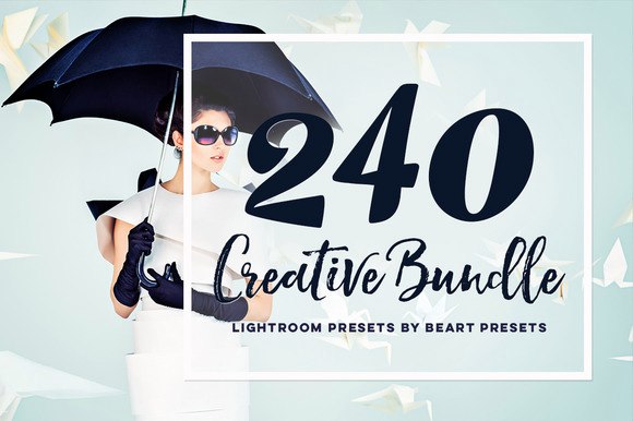 Preset 240 Creative Bundle Presets for lightroom