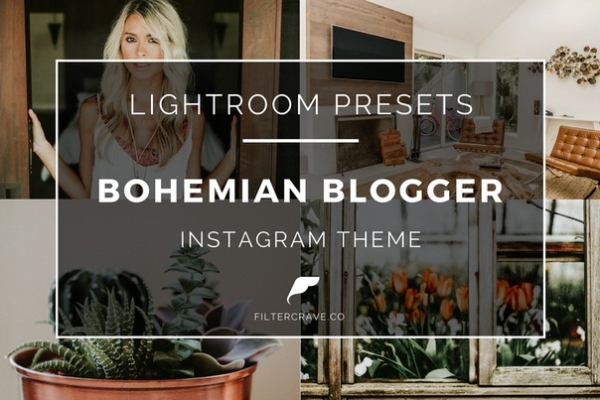 Preset Bohemian Blogger for lightroom