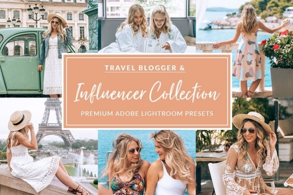 Preset Travel Blogger for lightroom