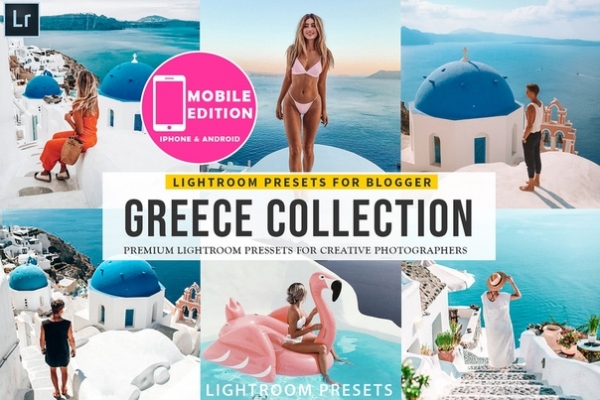 Preset Greece Travel for lightroom