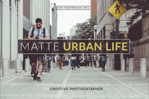 Preset MATTE Urban life for lightroom