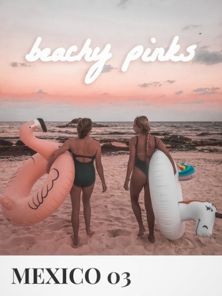 Preset Kelly Hill - Beachy Pinks for lightroom