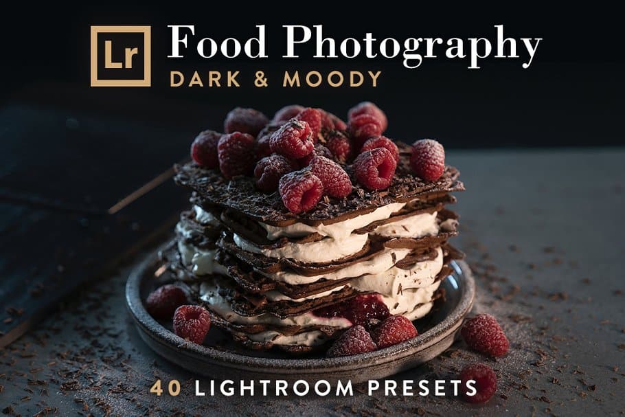 Preset Moody Food Photos for lightroom