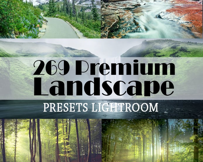 Preset 269 Premium Landscape Presets for lightroom