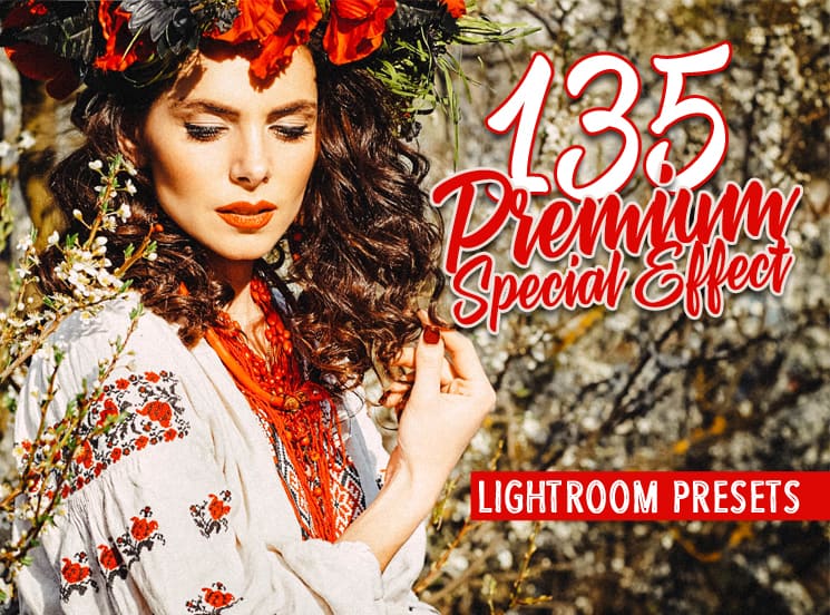 Preset 135 Premium Special Effects Presets for lightroom