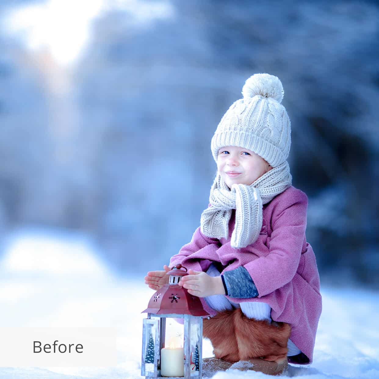 Preset Snow Miracle for lightroom
