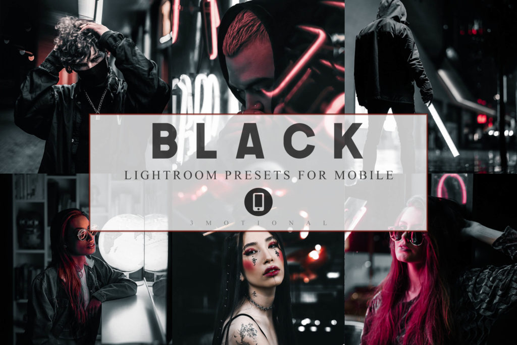 Black Lightroom Presets