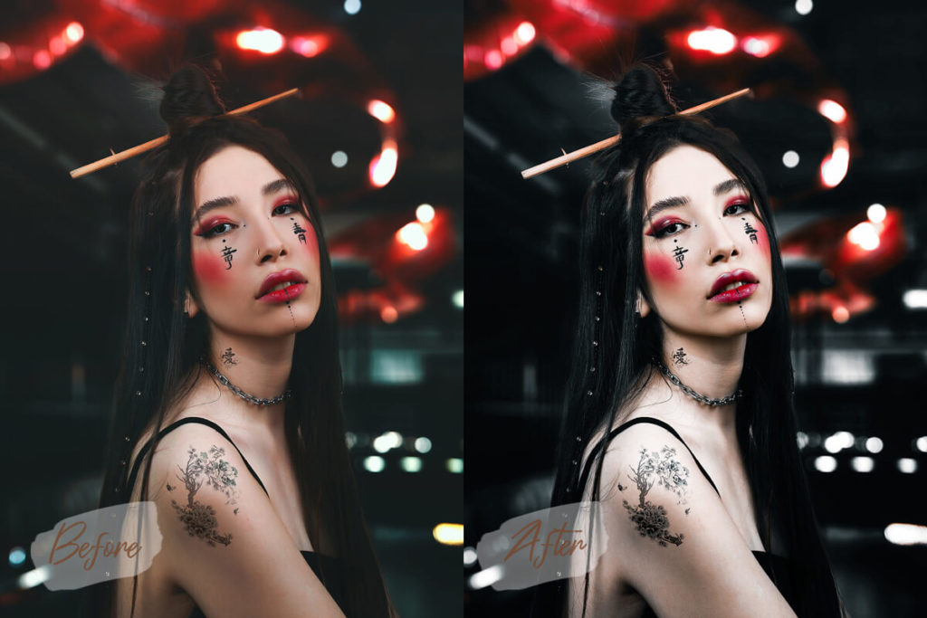 Black Lightroom Presets